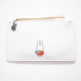 Miffy Flowers Pouch (Beige) I Collection ©Mercis