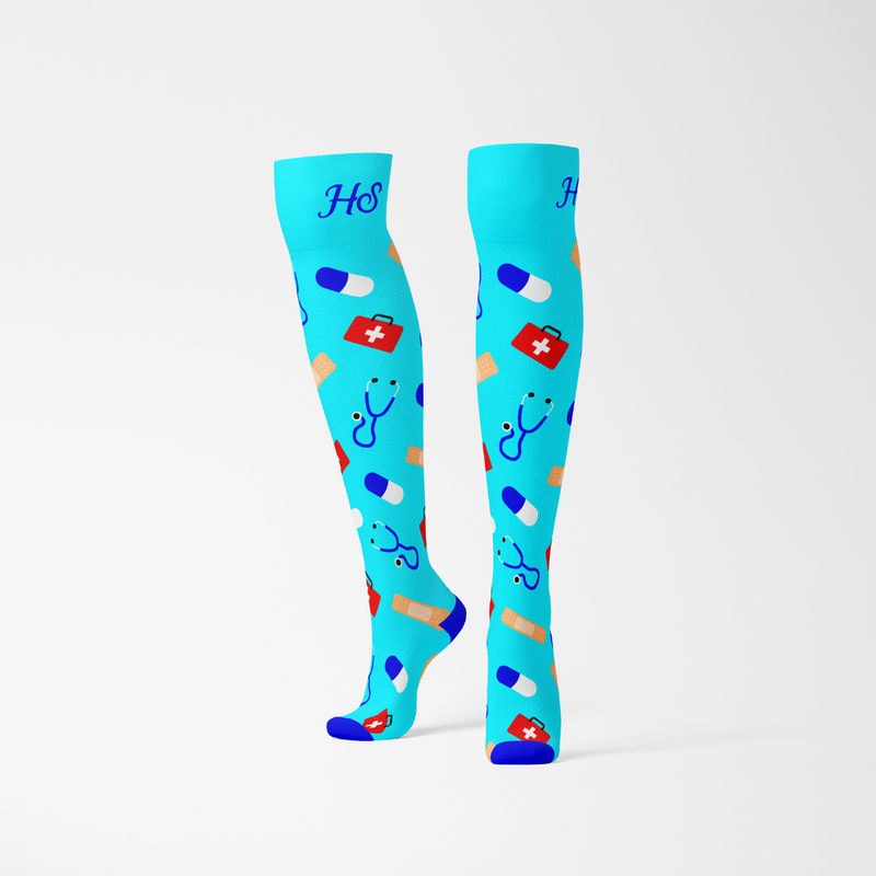 Calcetines de compresión - Edición Azul
