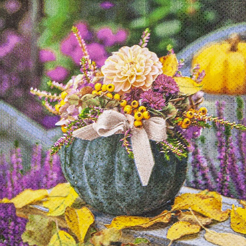 Cocktail-Servietten Pumpkin Arrangement