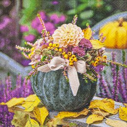 Cocktail-Servietten Pumpkin Arrangement