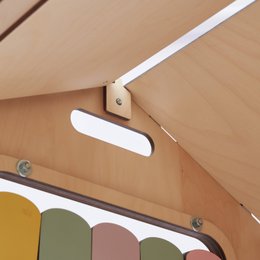 Maison de jeux sensorielle BusyBoard Natura Pastel - édition limitée