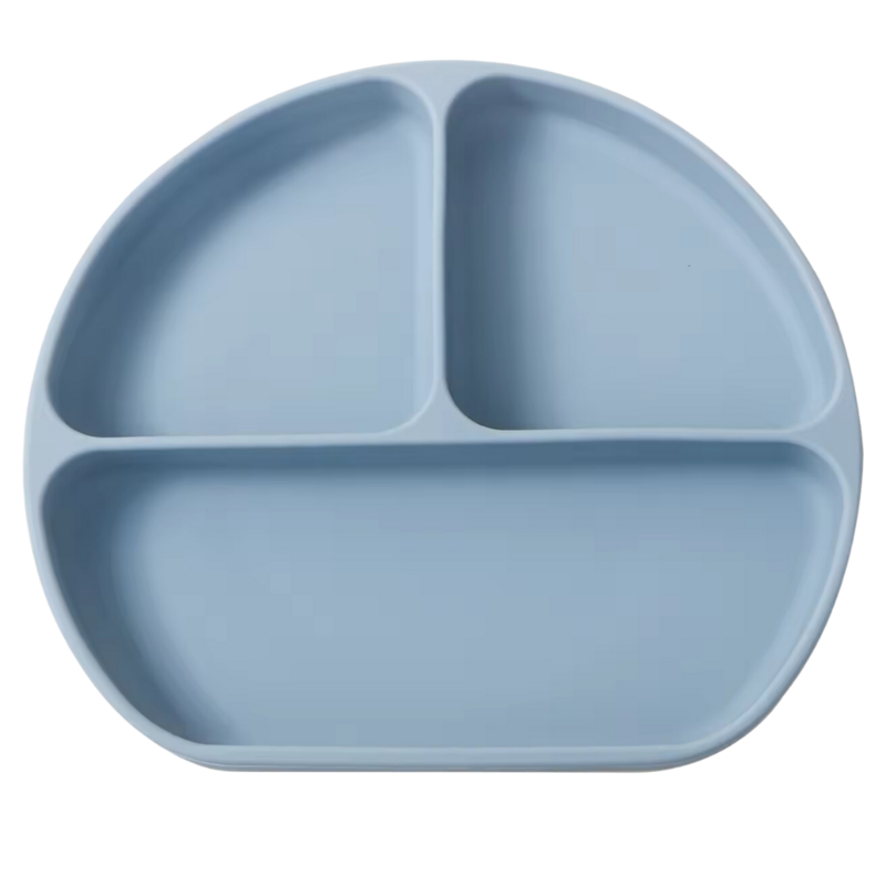 Compartment Board With Suction Cup Powder Blue