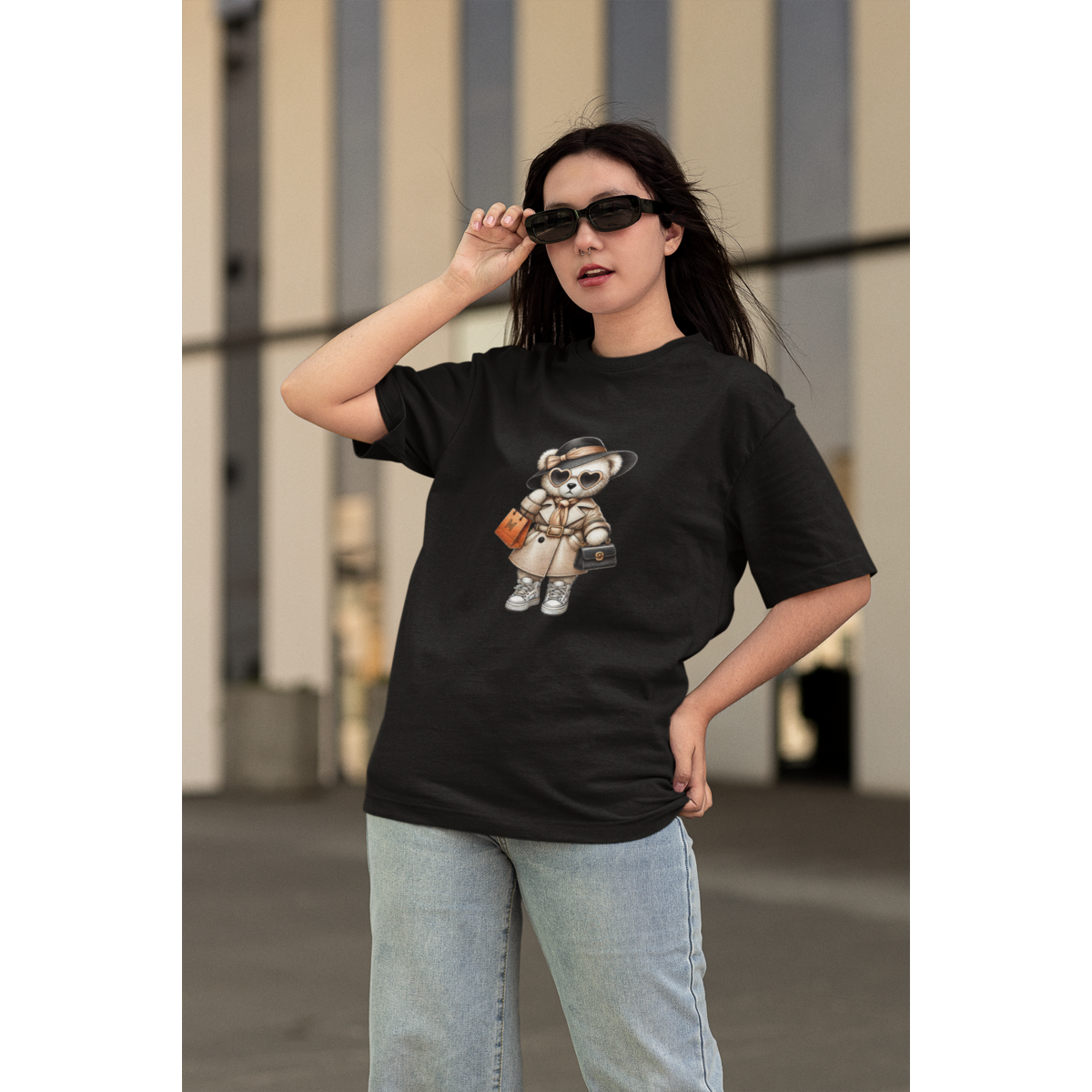 Oversized T-shirt Miss City Beer