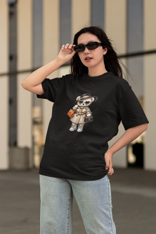 Oversized T-shirt Miss City Bear