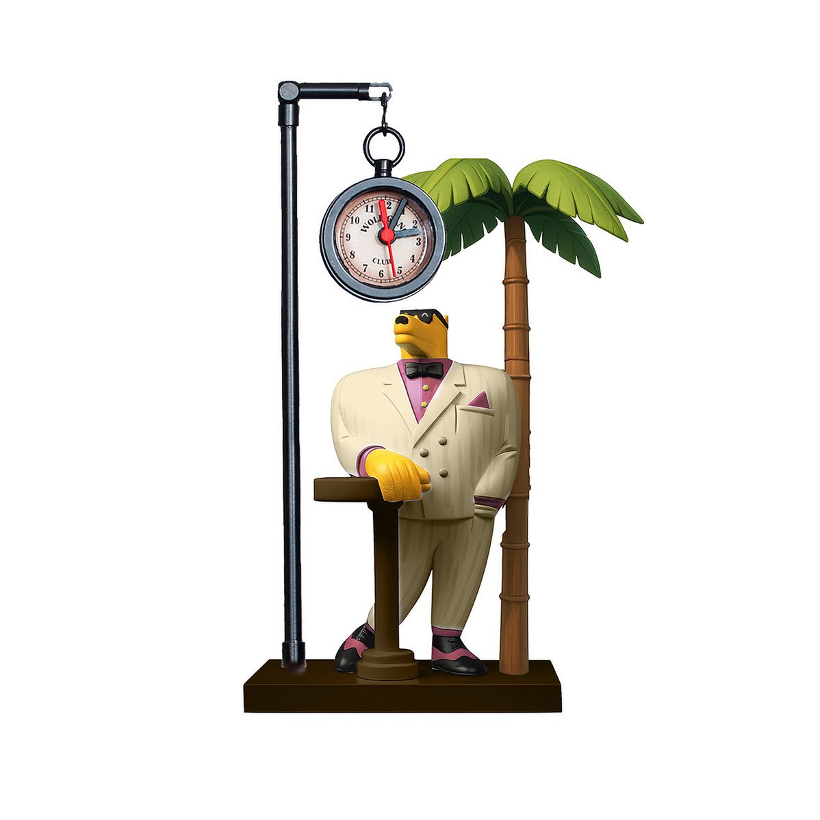 Horloge de bureau Snob Wolf