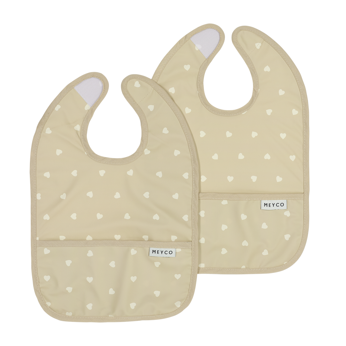 Bavaglino con vaschetta di raccolta Sweet Heart Sabbia/Soft Sabbia