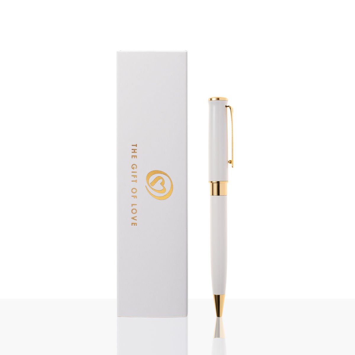 The Love Pen 848 Ball Point White