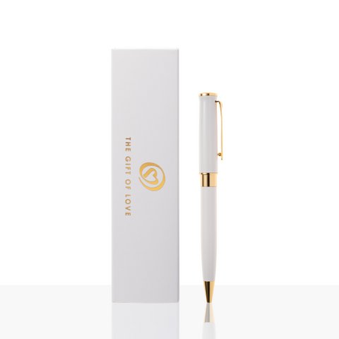 The Love Pen 848 Ball Point White