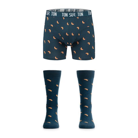 Viennoiserie - Bijpassende Sokken & Boxershort