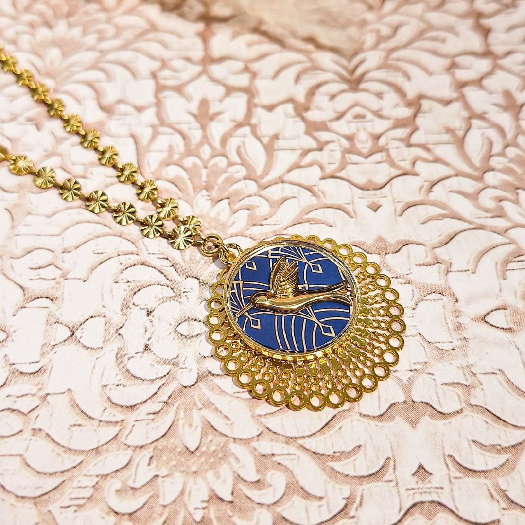 Collar de pájaros paraíso para paraíso