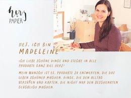 Karte für Freunde "Friends forever" N_24 - Klappkarte Freundschaft | Freundschaftskarte | Freundin || HERZ & PAPIER