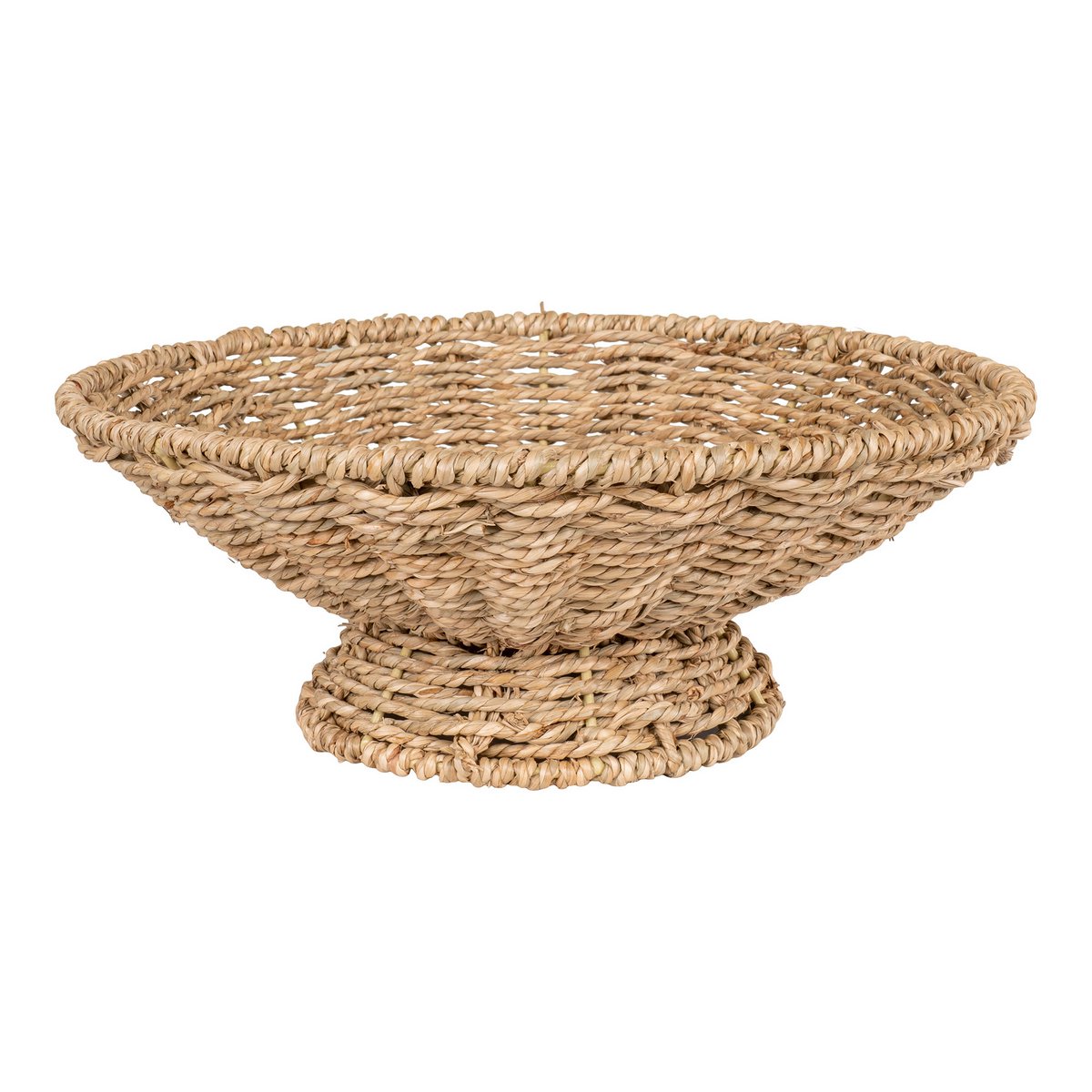 Pruna Serving Tray - Natural, Seagrass, Ø30x11cm
