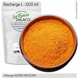 ADOBO MEXICAIN - mélange d'épice et aromate - éco recharge