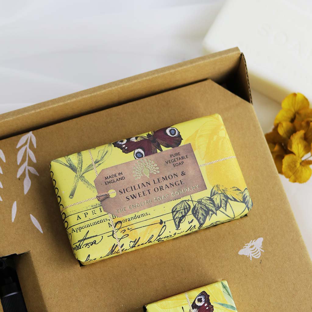 ENGLISH SOAP C° Hand & Body - Gift Set - Lemon & Orange