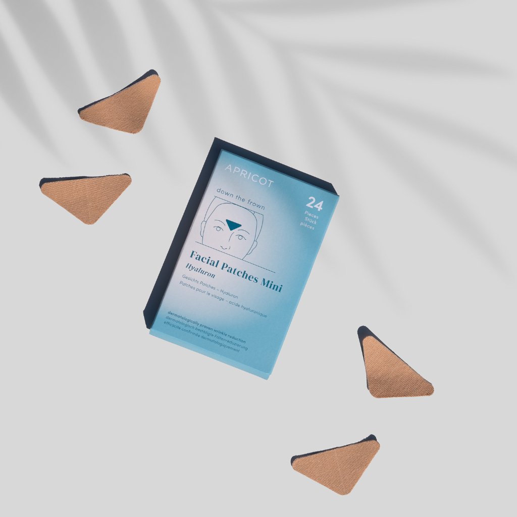 APRICOT Cotton Facial Patches with Hyaluron - Mini Pack