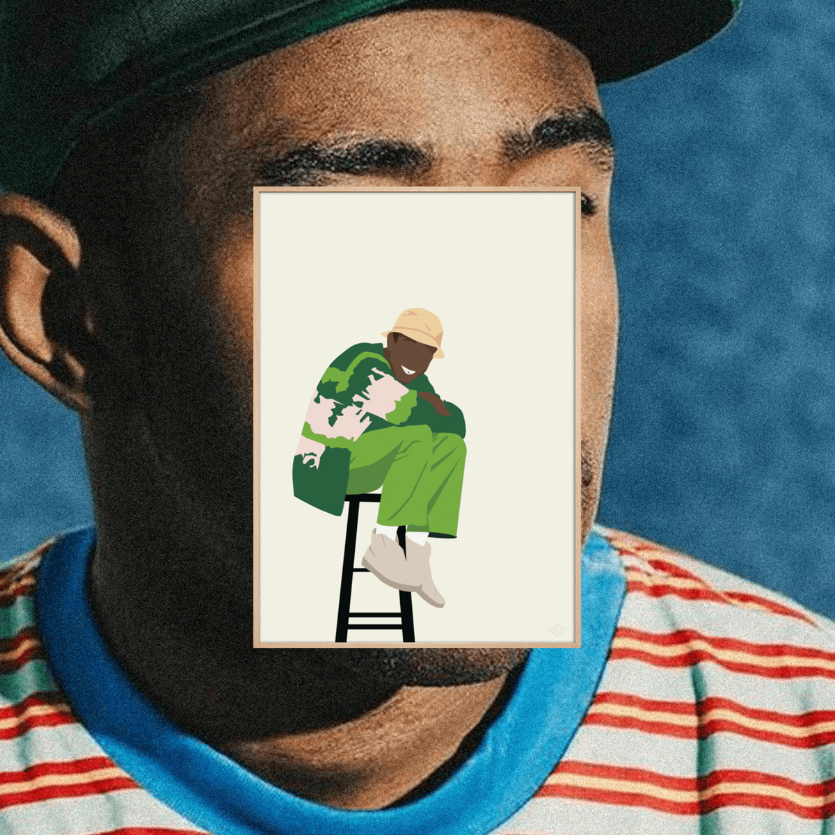 Poster "Tyler the Creator Smile" - A4 & 30x40cm - Art print