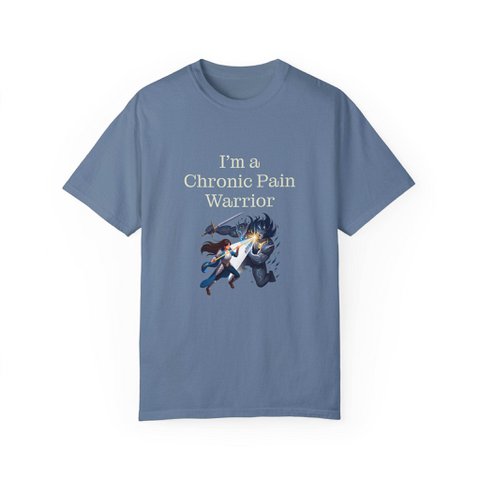 Kanada - chronischer Schmerz Krieger Unisex -Kleidungsstätte T -Shirt - Inspirierender Motivations -T -Shirt