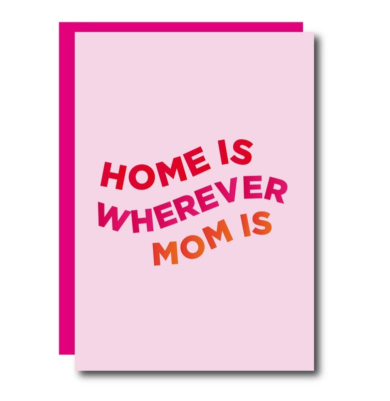Wherever Mom Is Mother's Day Card
