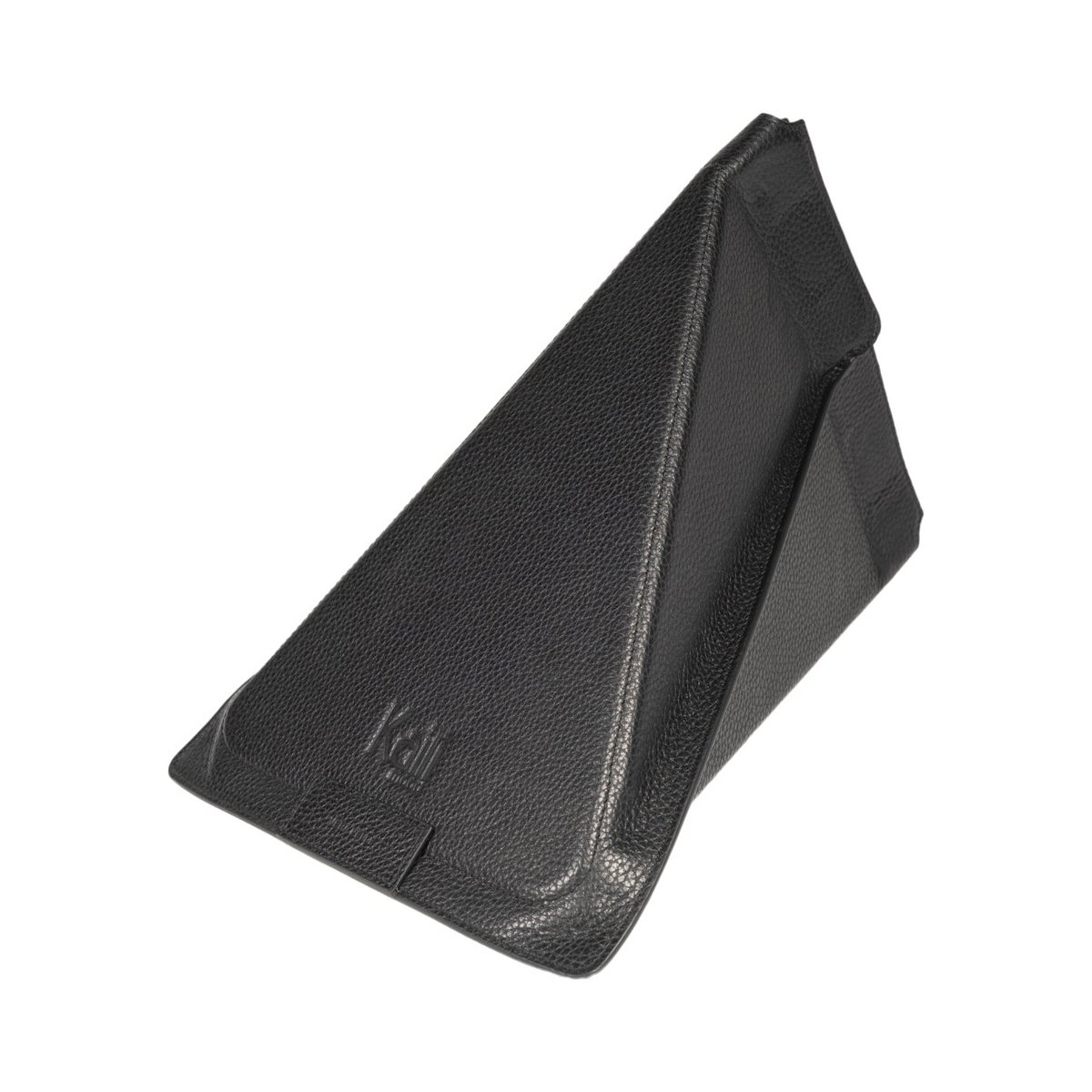 K0031AB | Etui/modułowy stojak na tablet z prawdziwej skóry, licowej, licowej. Kolor czarny Zamykanie na magnesy. Wymiary: 22 x 31 cm Opakowanie: Torebka Tnt