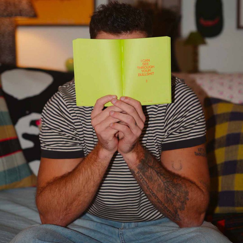 Sappy Medium Book door JB Copeland | Korte geschriften over het leven