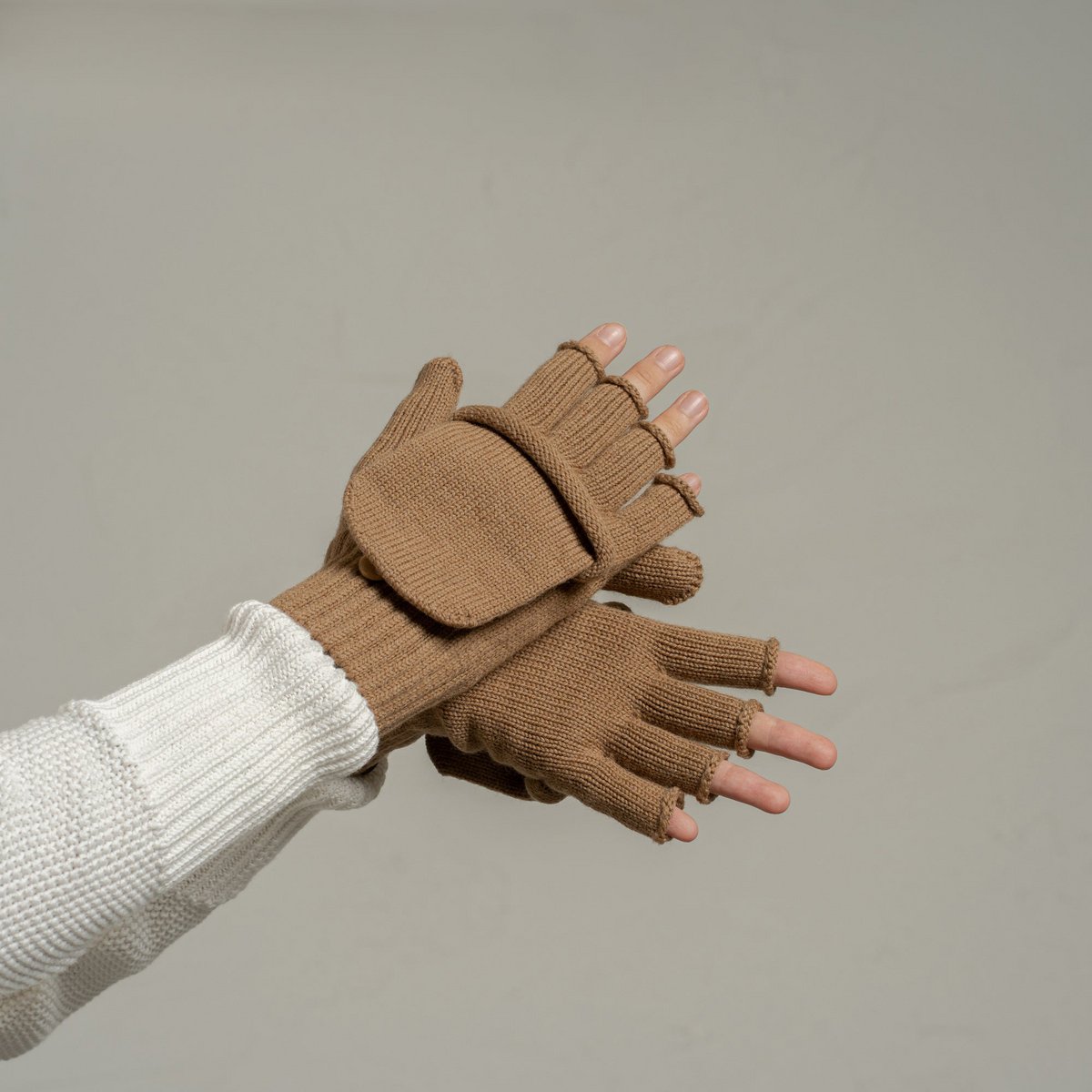 Women's Convertible Gloves Knitted Merino