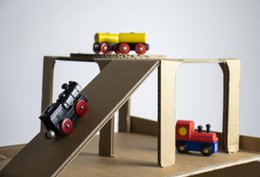 Cardboard Toys Garage