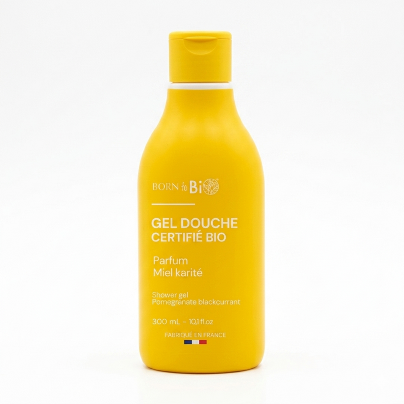 Organiczny żel pod prysznic z miodem shea Cosmos Organic - Born to Bio 300ml