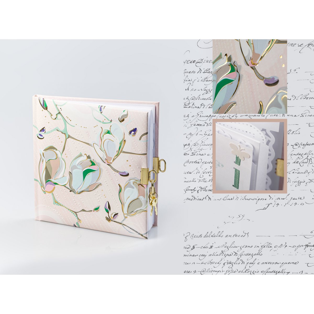 Coffret Cadeau Bien-être de Luxe Rose : Cannelle