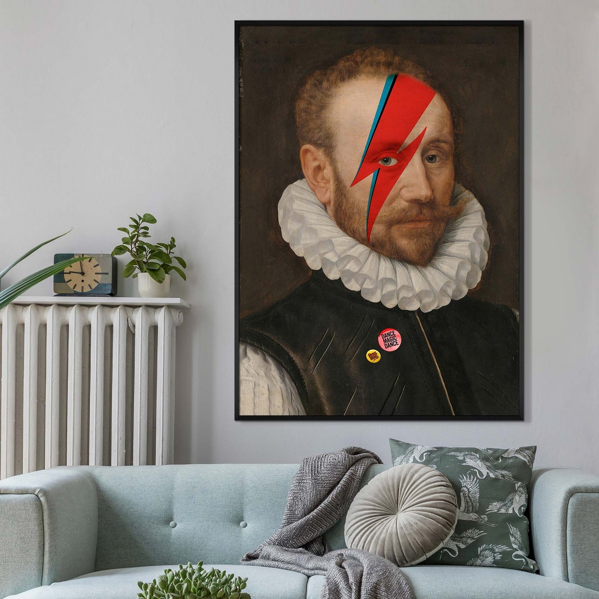 Impresión rebelde de Bowie