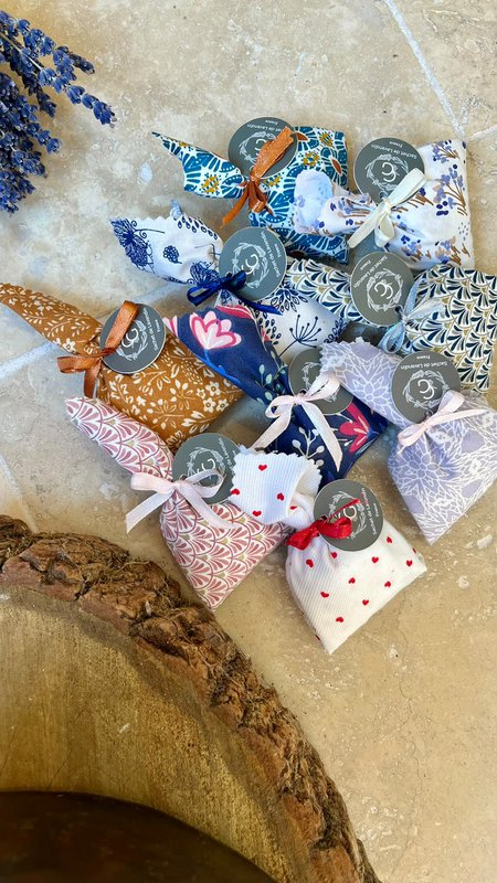 Bolsa de tela Lavandin – Fabricación artesanal y manual
