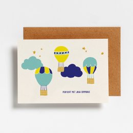 POSTCARD - PROFICIAT MET JOUW COMMUNIE