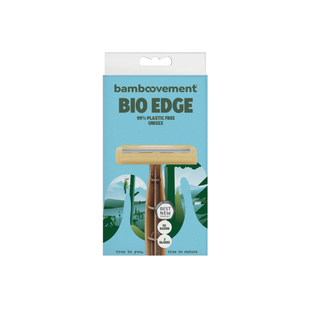 Rasoirs écologiques | 99 % sans plastique | Unisexe