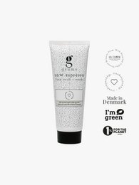 Raw espresso face scrub and mask, a deep cleansing exfoliating product for the face, made with natural ingredients.