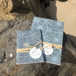 Duo Notebooks psychedelic urchin