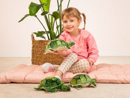 Waterschildpad 23 cm - knuffel - knuffeldier