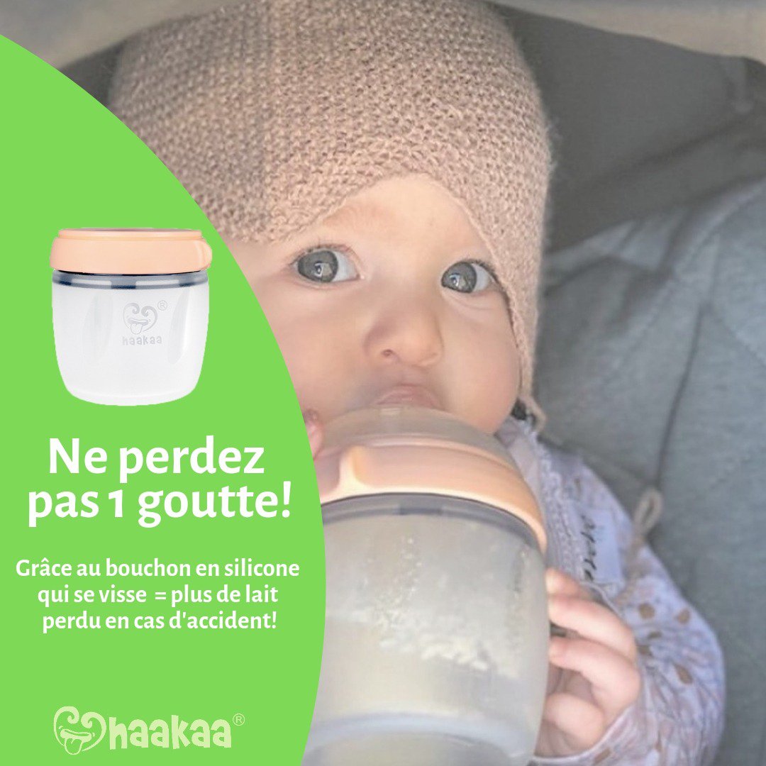 Pack Haakaa Generation 3 Collection-Milch + Flasche 160ml