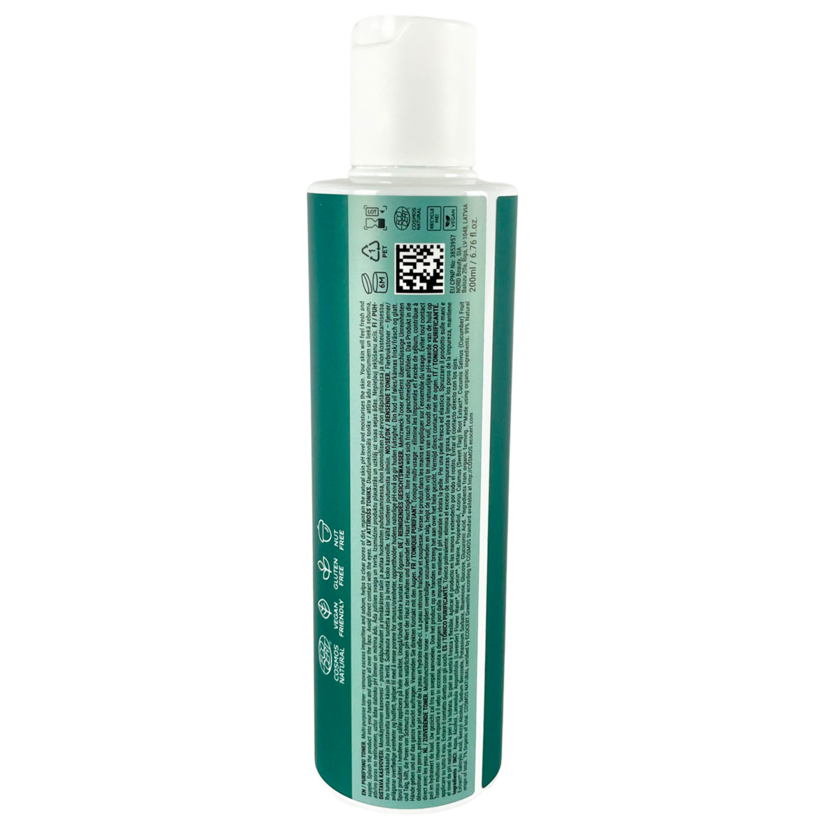 FACE ISOLATE • Ansigtstoner • Kombineret til fedtet hud • Naturlig • 200 ml