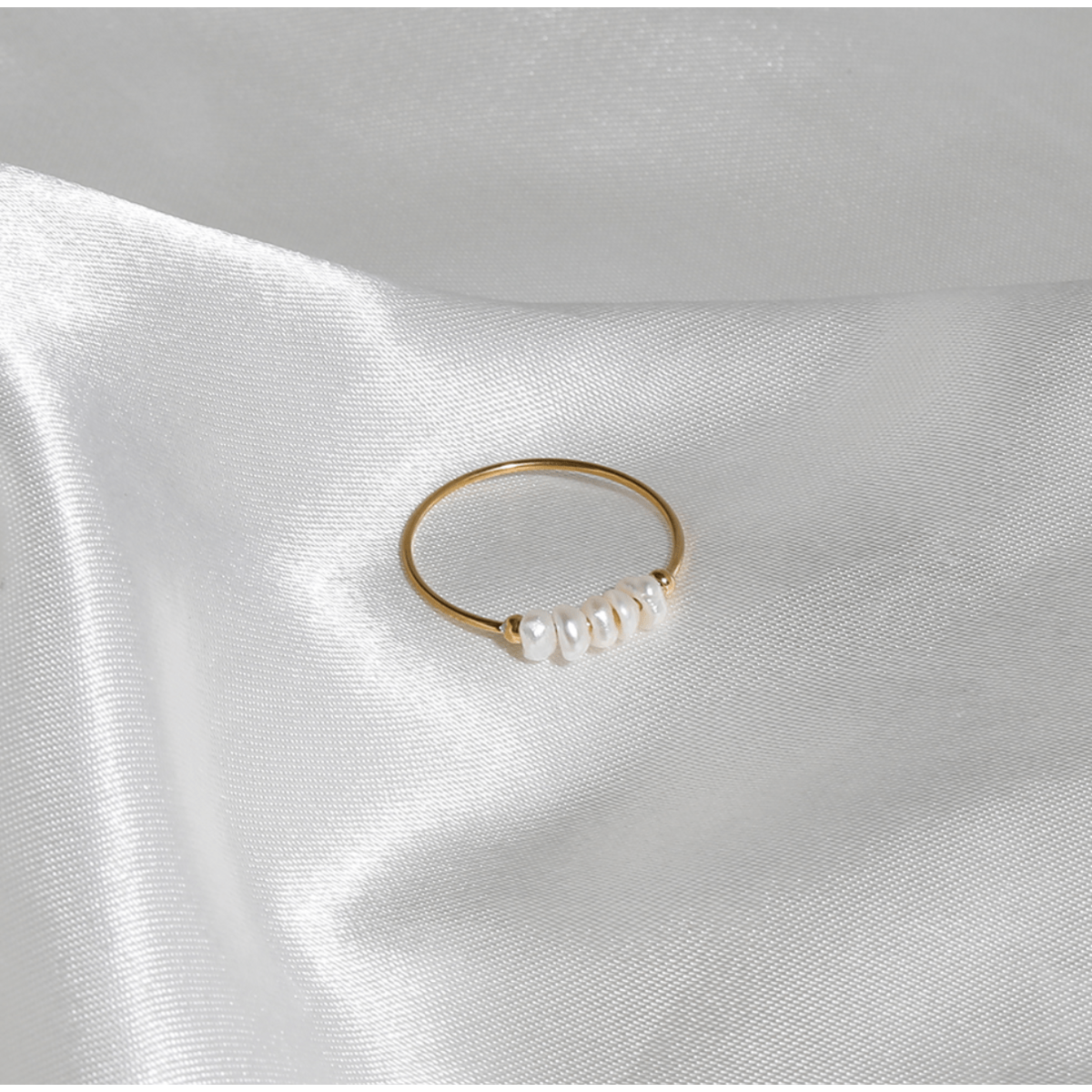 Gurk - Pearl Ring Gold