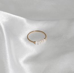Gurk - Parelring Goud