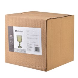 ELISE GREEN Set of 4 glasses 330ml8,9x16,5cm