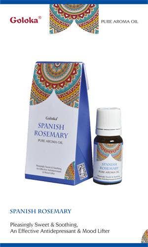 Goloka geurolie Spaanse rozemarijn 10ml