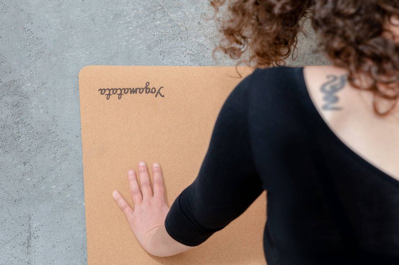 Tappetino yoga comfort "neutro".