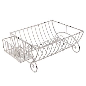 Daring rack 42x29x17 cm white iron