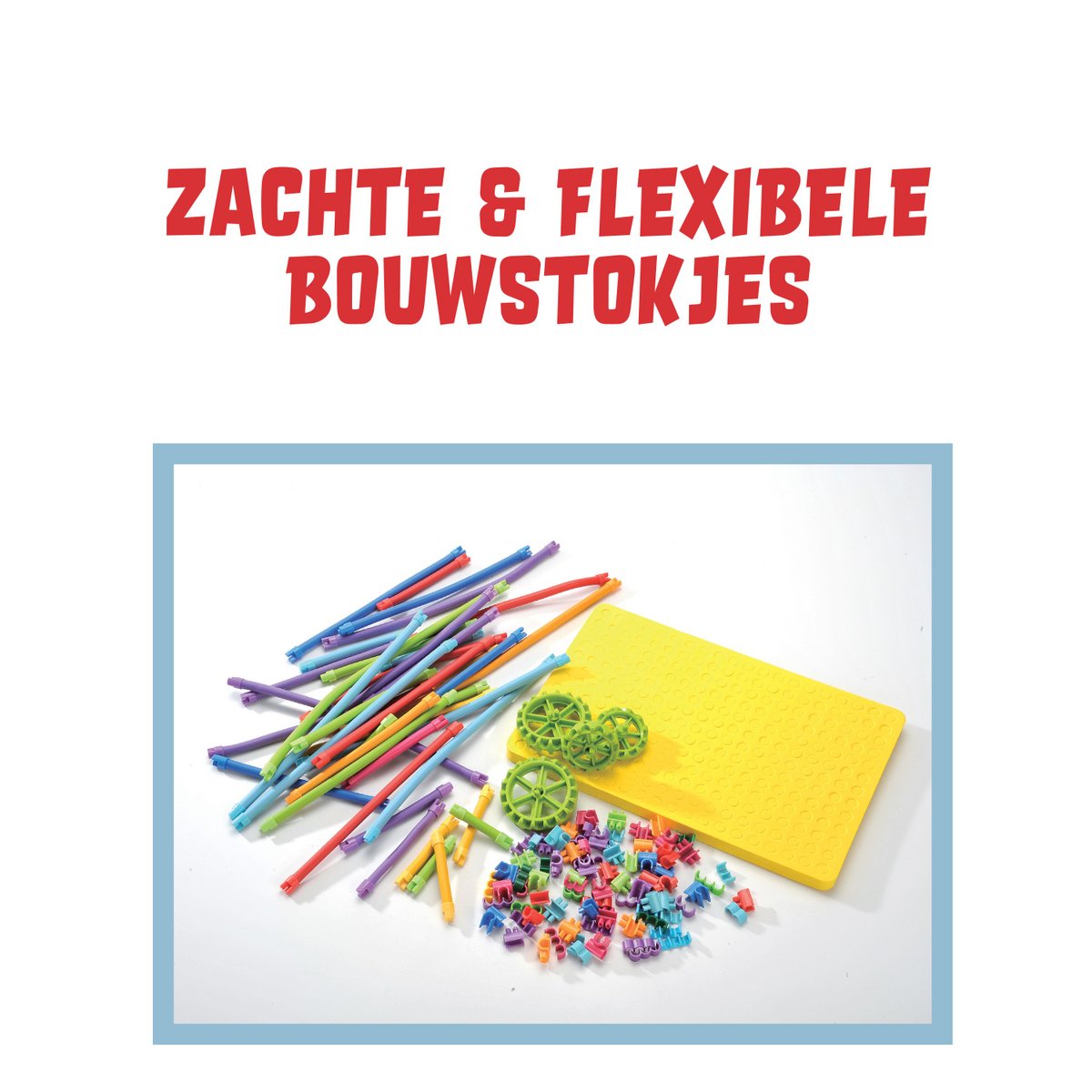 Spaghetteez 70stuks set- flexibele knutselstaafjes