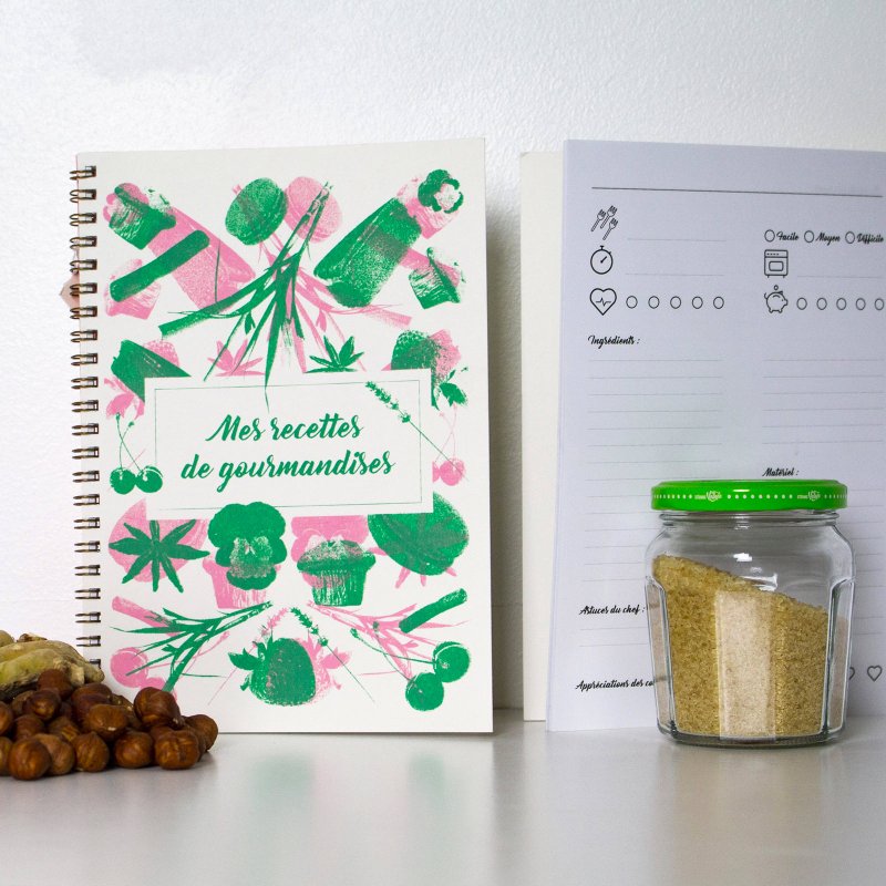 Carnet de recettes de gourmandises
