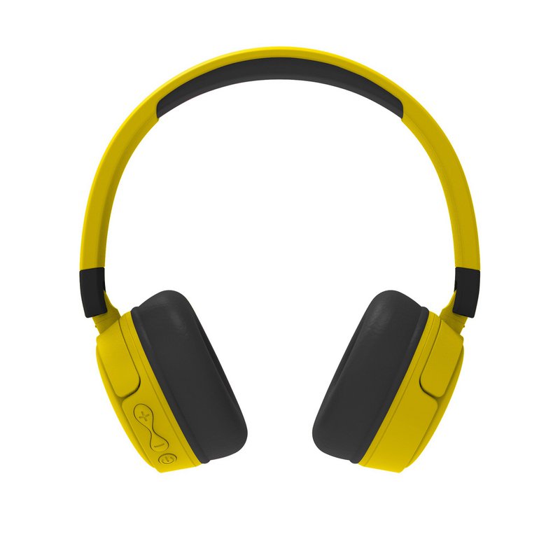 Pokemon - Jaune - casque Bluetooth junior