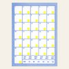 Risographie Postkarte – Gutschein Blau – DIN A6
