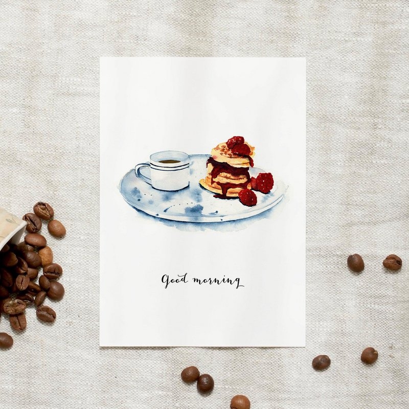 Postkort Godmorgen