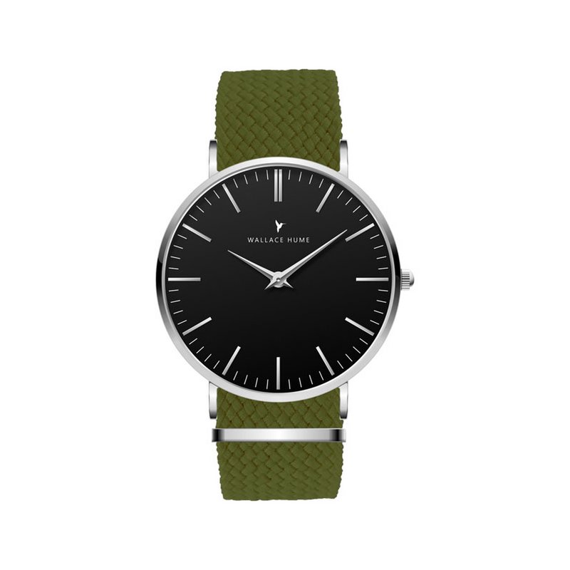 Olive Green | Full Black