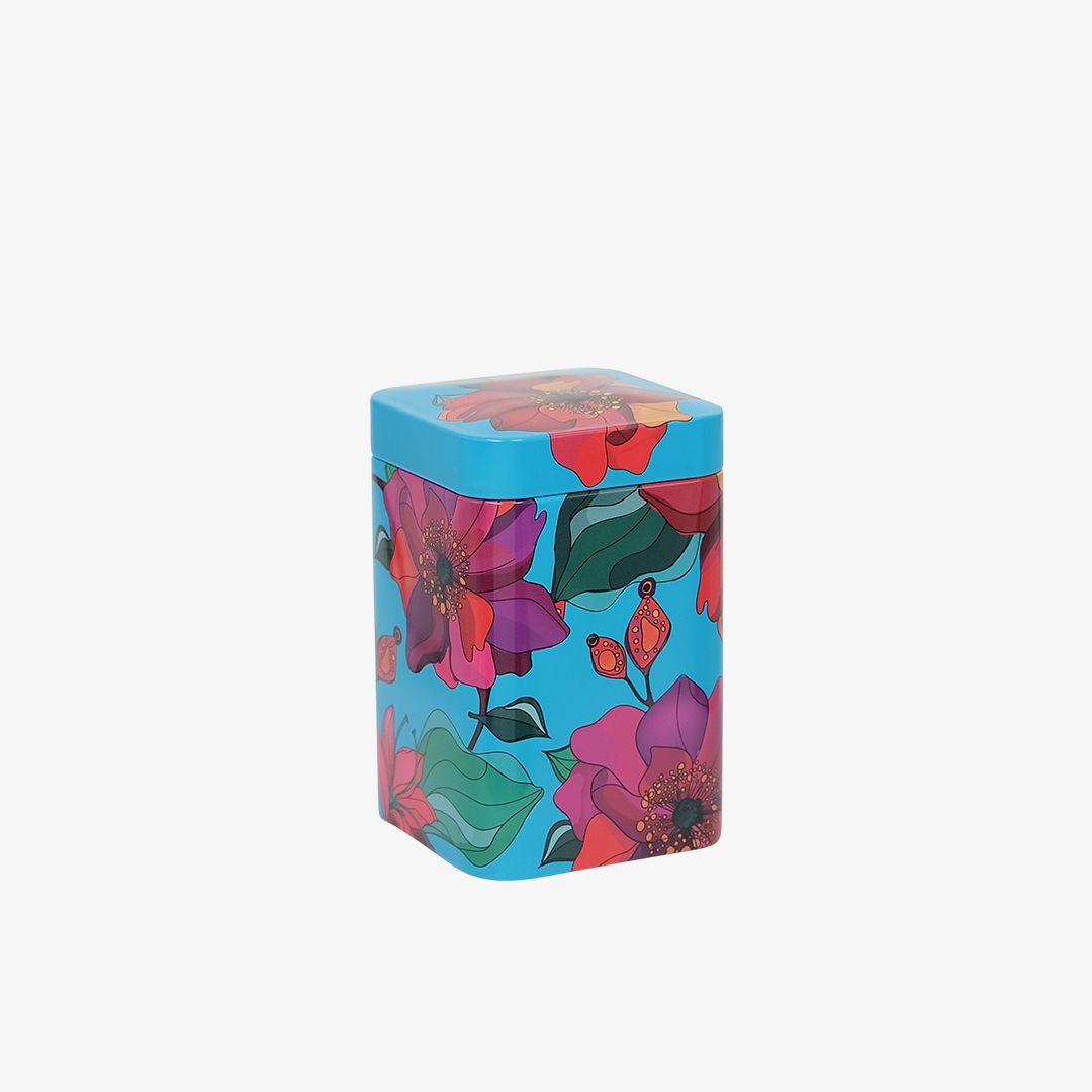 boite métal Coquelicot 100g